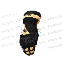 Перчатки для снегохода GTX №2 black-yellow (XXL)