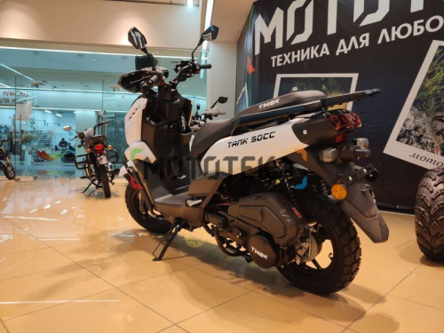 Скутер TMBK TANK 50 (150) White фото 4