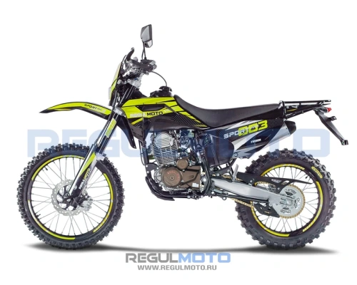 Мотоцикл кроссовый / эндуро Regulmoto (Регулмото) Sport - 003 PR 300 6 передач жёлтый/чёрный с ПТС фото 6 Мотоцикл кроссовый / эндуро Regulmoto (Регулмото) Sport - 003 PR 300 6 передач жёлтый/чёрный с ПТС фото 6