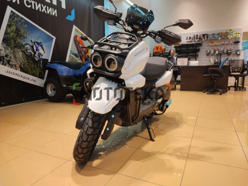 Скутер TMBK TANK 50 (150) White фото 10