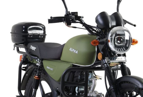 Мопед TMBK ALPHA 50 (110) Army Green-зеленый фото 2 Мопед TMBK ALPHA 50 (110) Army Green-зеленый фото 2