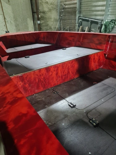 Лодка ПНД Сибирский Адмирал Жемчужина сибири 380 фото 4