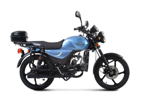 Мопед TMBK ALPHA 50 (110) Light Blue фото 7 Мопед TMBK ALPHA 50 (110) Light Blue фото 7