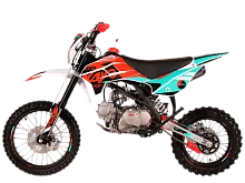 Питбайк KAYO (Кайо) BASIC K125EM 17/14 KRZ (механ. сцепл., эл. стартер 2026 г.)