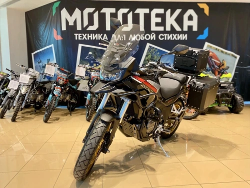 Мотоцикл дорожный CYCLONE (Циклон) RX600 ADV (SR600GY) чёрный с ПТС фото 18