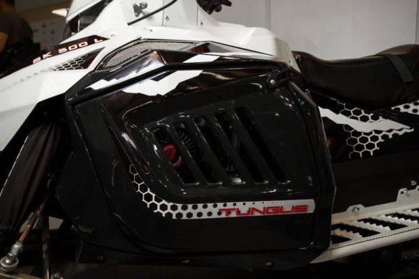 Снегоход IRBIS (Ирбис) TUNGUS (Тунгус) SK 500L Long чёрный/белый 2023/2024 с ПСМ | Мототека