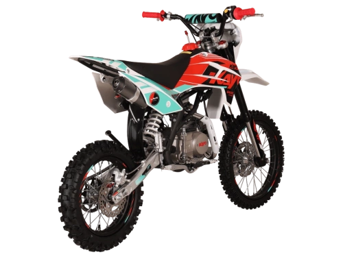 Питбайк KAYO (Кайо) BASIC K125EM 17/14 KRZ (механ. сцепл., эл. стартер 2026 г.) фото 5 Питбайк KAYO (Кайо) BASIC K125EM 17/14 KRZ (механ. сцепл., эл. стартер 2026 г.) фото 5