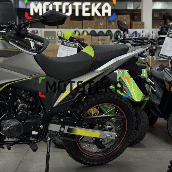 Мотоцикл дорожный Мотомир CORSAR 250 серый/зелёный без ПТС | Мототека