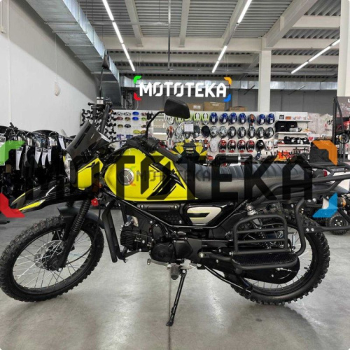 Мопед Мотомир COLT SCRAMBLER жёлтый фото 9 Мопед Мотомир COLT SCRAMBLER жёлтый фото 9