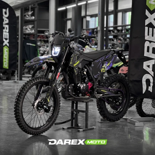 Мотоцикл кроссовый / эндуро Darex (Дарекс) MATAY 250 (black/purple) (черный/фиолетовый) Мотоцикл кроссовый / эндуро Darex (Дарекс) MATAY 250 (black/purple) (черный/фиолетовый)