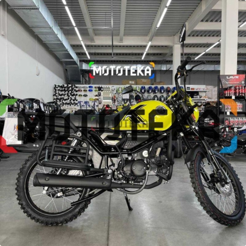 Мопед Мотомир COLT SCRAMBLER жёлтый фото 2 Мопед Мотомир COLT SCRAMBLER жёлтый фото 2