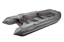 Лодка ПВХ Admiral (Адмирал) 410 НДНД - серая