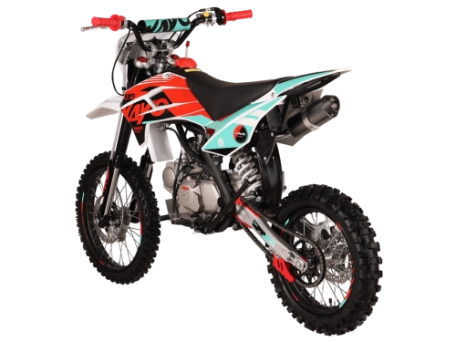 Питбайк KAYO (Кайо) BASIC K125EM 17/14 KRZ (механ. сцепл., эл. стартер 2026 г.) фото 3 Питбайк KAYO (Кайо) BASIC K125EM 17/14 KRZ (механ. сцепл., эл. стартер 2026 г.) фото 3