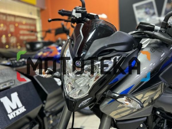 Мотоцикл дорожный BAJAJ (Баджадж) Pulsar NS 200 UG серый с ПТС | Мототека