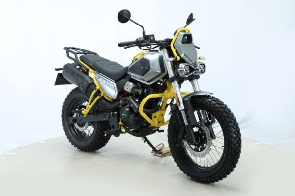 Мотоцикл дорожный Regulmoto (Регулмото) WIZARD серебро/жёлтый с ПТС | Мототека