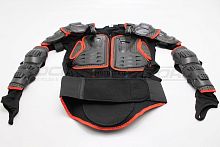 Защита тела (черепаха) ROCKOT (Рокот) Lite (XXL, черный/красный)