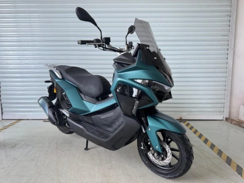 Скутер Мотомир TRACER 2 ADV инжектор 49.5сс (150) зелёный фото 3