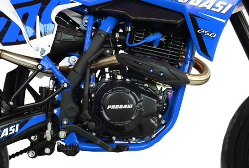 Мотоцикл кроссовый / эндуро Progasi (Прогаси) Super Max 250 SM Blue с ЭПТС фото 5