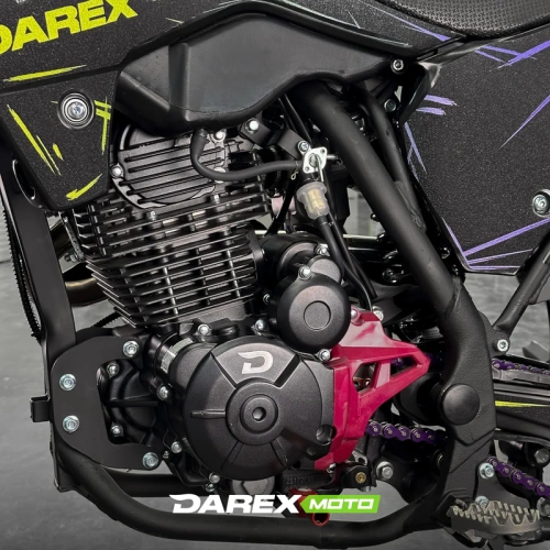 Мотоцикл кроссовый / эндуро Darex (Дарекс) MATAY 250 (black/purple) (черный/фиолетовый) фото 4 Мотоцикл кроссовый / эндуро Darex (Дарекс) MATAY 250 (black/purple) (черный/фиолетовый) фото 4