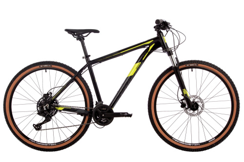 Велосипед Stinger (Стингер) Graphite Pro 27.5" (2024), рама 18" (165-175 см), черный