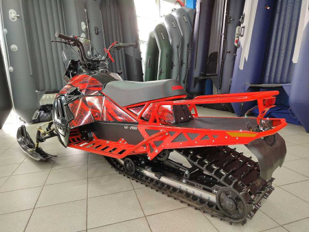 Снегоход Irbis (Ирбис) SF 200 L Long чёрный/синий с ПСМ - купить с доставкой, по выгодной цене в интернет-магазине Мототека