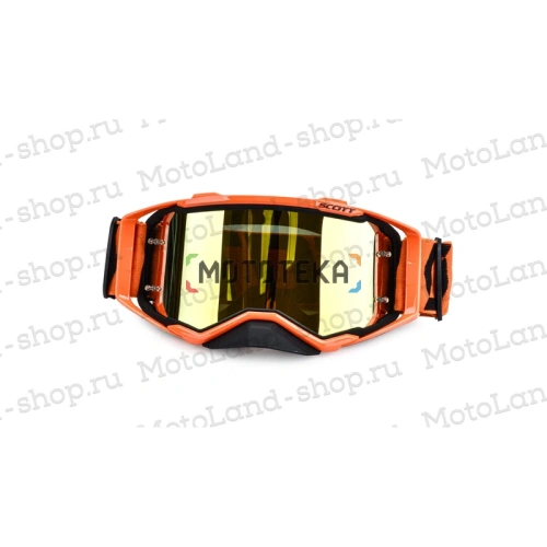 Очки мотокросс SCOTT №4 black/orange Очки мотокросс SCOTT №4 black/orange