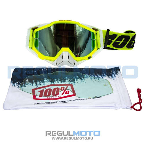 Очки 100% RACECRAFT чёрный фото 2