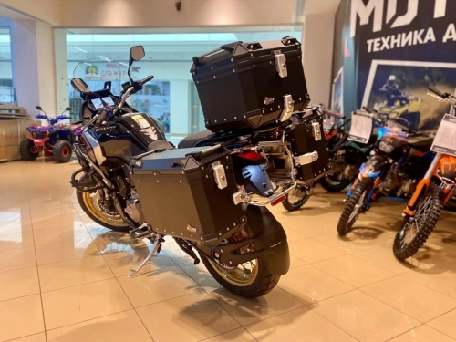 Мотоцикл дорожный CYCLONE (Циклон) RX600 ADV (SR600GY) чёрный с ПТС фото 2