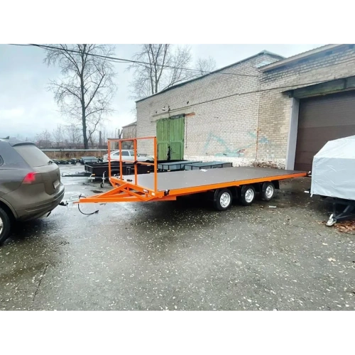 Прицеп трехосный, 4 метра БАРС 1086 Прицеп трехосный, 4 метра БАРС 1086