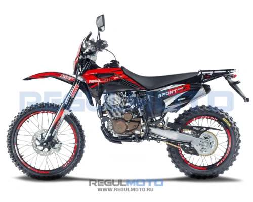 Мотоцикл кроссовый / эндуро Regulmoto (Регулмото) Sport - 003 PR 300 6 передач красный/чёрный с ПТС Мотоцикл кроссовый / эндуро Regulmoto (Регулмото) Sport - 003 PR 300 6 передач красный/чёрный с ПТС