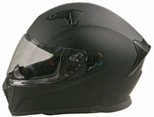 Шлем мото интеграл Sparx (Спаркс) Meteor (JK320) чёрный матовый 2XL
