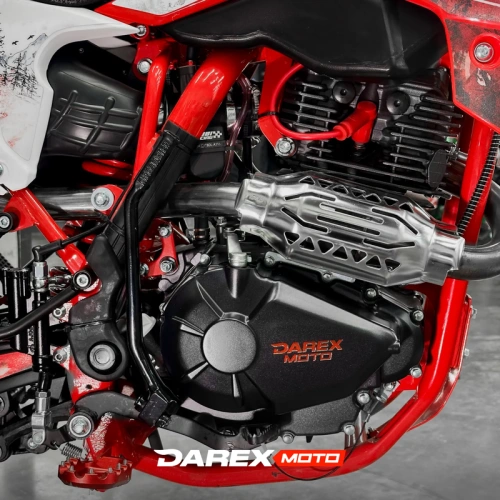 Мотоцикл кроссовый / эндуро Darex (Дарекс) Alga 300 S Red 2025 (красный) фото 4