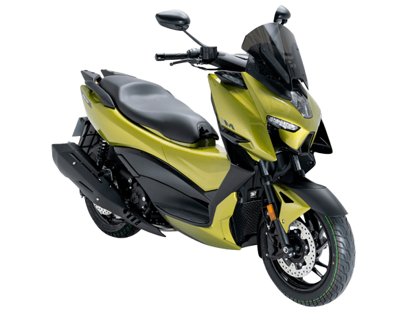 Скутер Zontes (Зонтес) ZT350 - M (ZT1P77MP EFI) 15/14 жёлтый с ПТС | Мототека