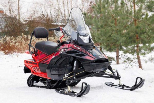 Снегоход IRBIS (Ирбис) TUNGUS (Тунгус) 400 2024 чёрный/красный с ПСМ | Мототека