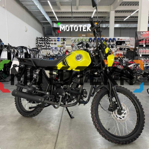 Мопед Мотомир COLT SCRAMBLER жёлтый фото 12 Мопед Мотомир COLT SCRAMBLER жёлтый фото 12