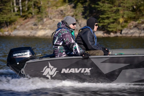 Лодка ПНД Navix (Навикс) R43 без консоли, румпельная фото 11 Лодка ПНД Navix (Навикс) R43 без консоли, румпельная фото 11