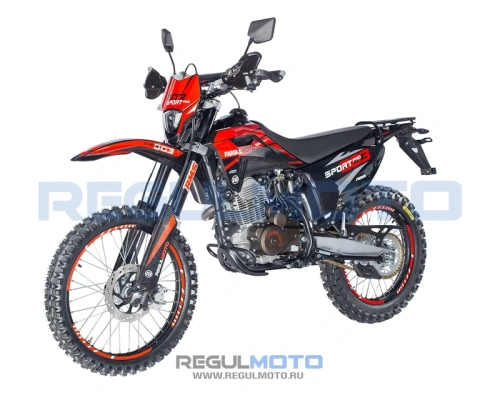 Мотоцикл кроссовый / эндуро Regulmoto (Регулмото) Sport - 003 PR 300 6 передач красный/чёрный с ПТС фото 17 Мотоцикл кроссовый / эндуро Regulmoto (Регулмото) Sport - 003 PR 300 6 передач красный/чёрный с ПТС фото 17
