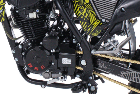 Мотоцикл кроссовый / эндуро BSE (БСЕ) Z1 150e 19/16 Zebra Yellow 2 - купить с доставкой, по выгодной цене в интернет-магазине Мототека