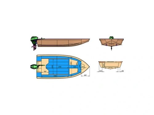 Лодка ПНД Navix (Навикс) R43 без консоли, румпельная фото 5 Лодка ПНД Navix (Навикс) R43 без консоли, румпельная фото 5
