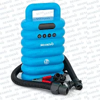 Насос электрический Seanovo (Сеаново) HT - 800 (0,34-1,38 атм) двухступенчатый, крокодил для лодок ПВХ