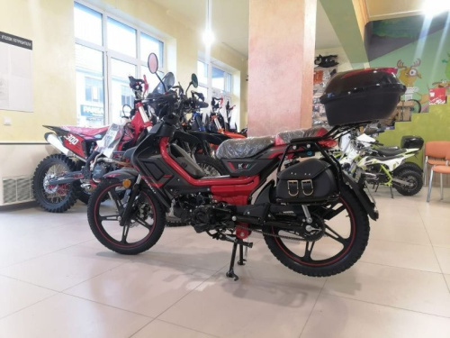 Мопед Скутеретта FXMOTO (ФХМото) RATO 50 (110) синий фото 4