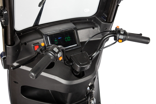 Пассажирский электротрицикл Rutrike (Рутрайк) Gelbert Bos 48V/60V 800Вт | Мототека