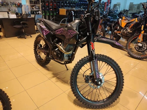 Мотоцикл кроссовый / эндуро OXO (Оксо) RAGE YB300Н фиолетовый фото 11