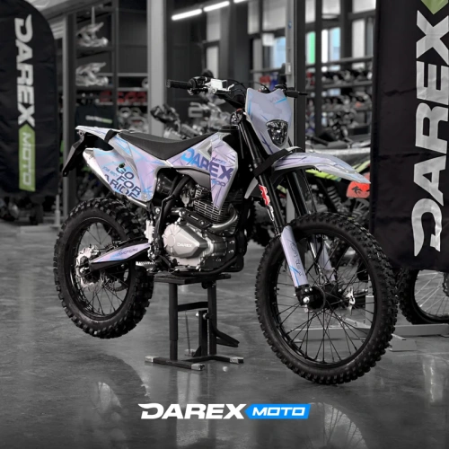 Мотоцикл кроссовый / эндуро Darex (Дарекс) MATAY 300 (grey) (серый) фото 3