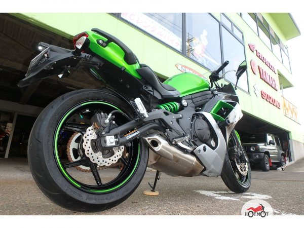 Мотоцикл KAWASAKI ER-6f (Ninja 650R) 2015, Зеленый пробег 6350 | Мототека