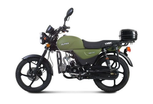 Мопед TMBK ALPHA 50 (110) Army Green-зеленый фото 5 Мопед TMBK ALPHA 50 (110) Army Green-зеленый фото 5
