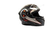 Шлем мото интеграл GTX 578 (M) #5 BLACK/GRAY/RED