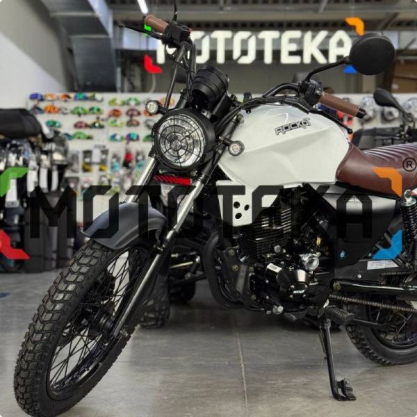 Мотоцикл дорожный ROCKOT (Рокот) LEGEND 150 белый с ЭПТС | Мототека