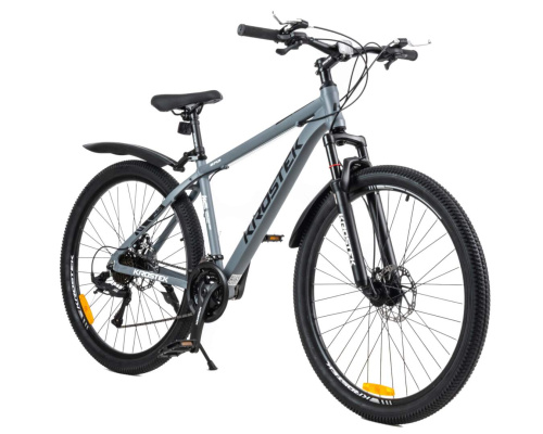 Велосипед 27.5" KROSTEK (Кростек) LEVEL 2701 (рама 17.5'') серебро фото 3 Велосипед 27.5" KROSTEK (Кростек) LEVEL 2701 (рама 17.5'') серебро фото 3