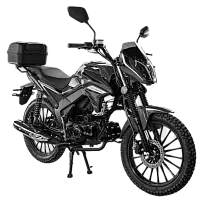 Мопед FXMOTO (ФХМото) STORM SAMAX II OFF ROAD чёрно-серый